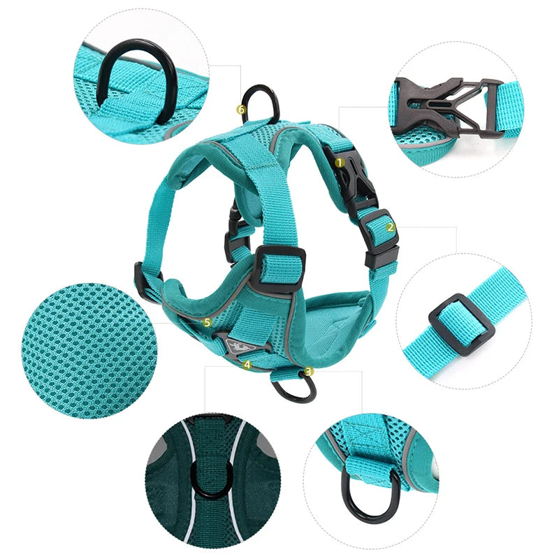 Reflective Pet Harness Vest